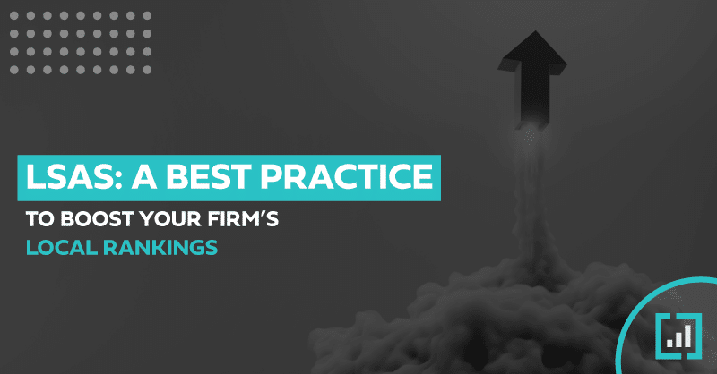 Boost local search rankings with LSA strategies, depicted by a rocket icon for rapid growth.