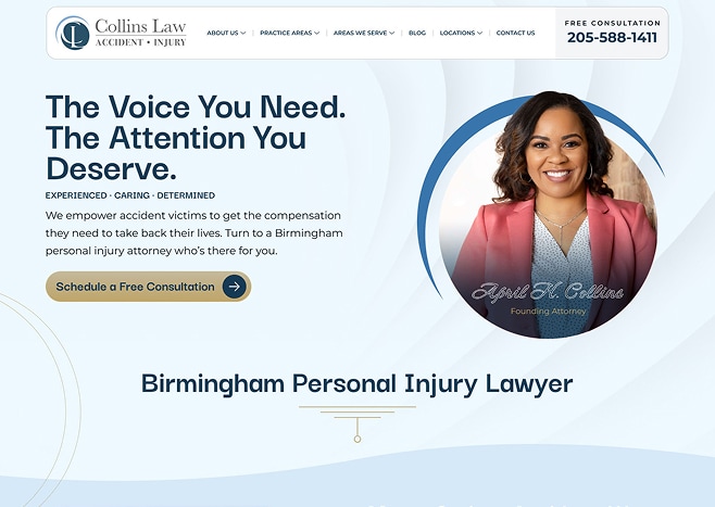 Collins Law Homepage
